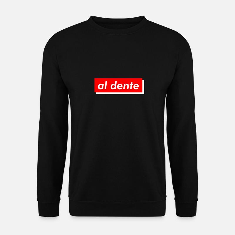 al dente - Unisex Pullover - Schwarz