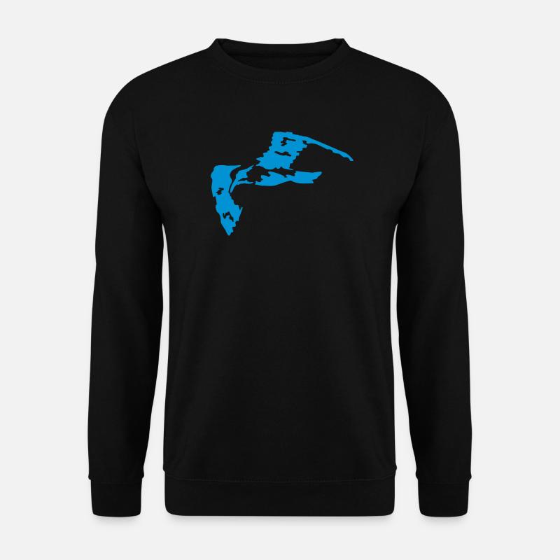 fliegende moewe - Unisex Pullover - Schwarz