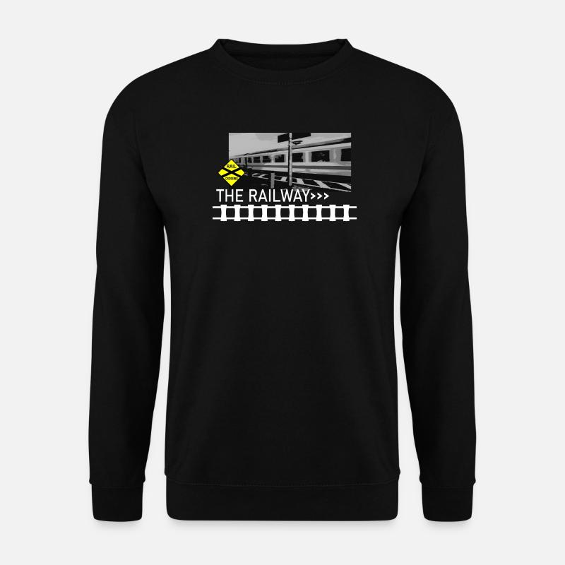 LE CHEMIN DE fer - Sweat-shirt Unisexe - noir