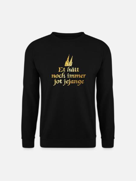 Et hätt noch immer jot jejange - Köln Spruch - Unisex Pullover - Schwarz