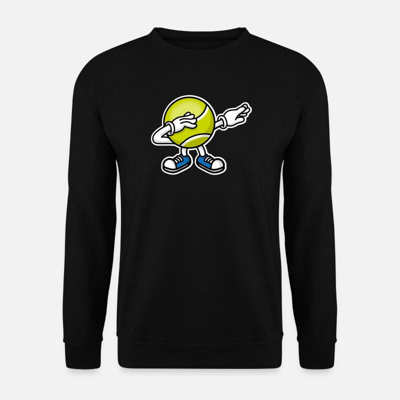 Dab dabbing tennis ball - Unisex Pullover - Schwarz