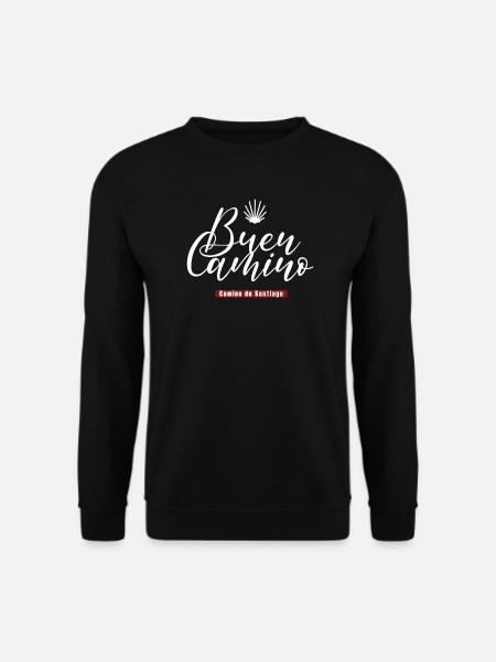 Buen Camino Jakobsweg Camino de Santiago - Unisex Sweatshirt - black