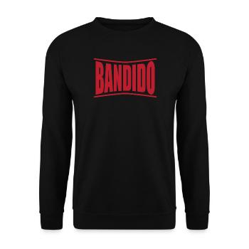 bandido t shirt design Bandit bandit bandit - Unisex Sweatshirt - black - Front - Alina (178cm) & Michal (187cm)