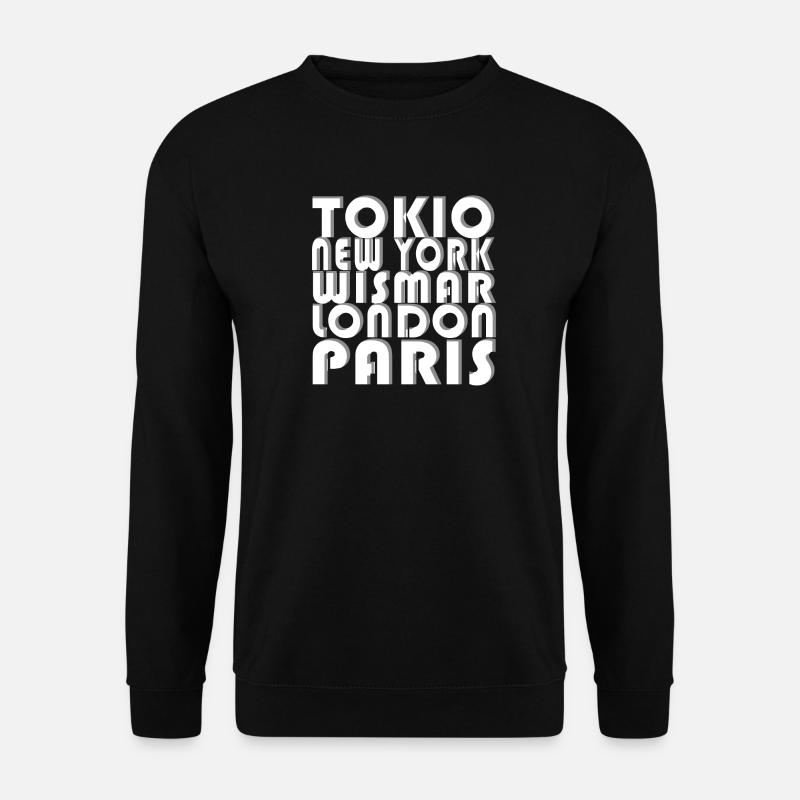 METROPOLE WISMAR - Unisex Pullover - Schwarz