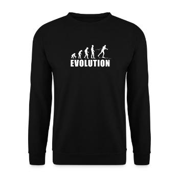 EVOLUTION SKI DE FOND Biathlon Combiné nordique - Sweat-shirt Unisexe - noir - Devant - Alina (178cm) & Michal (187cm)