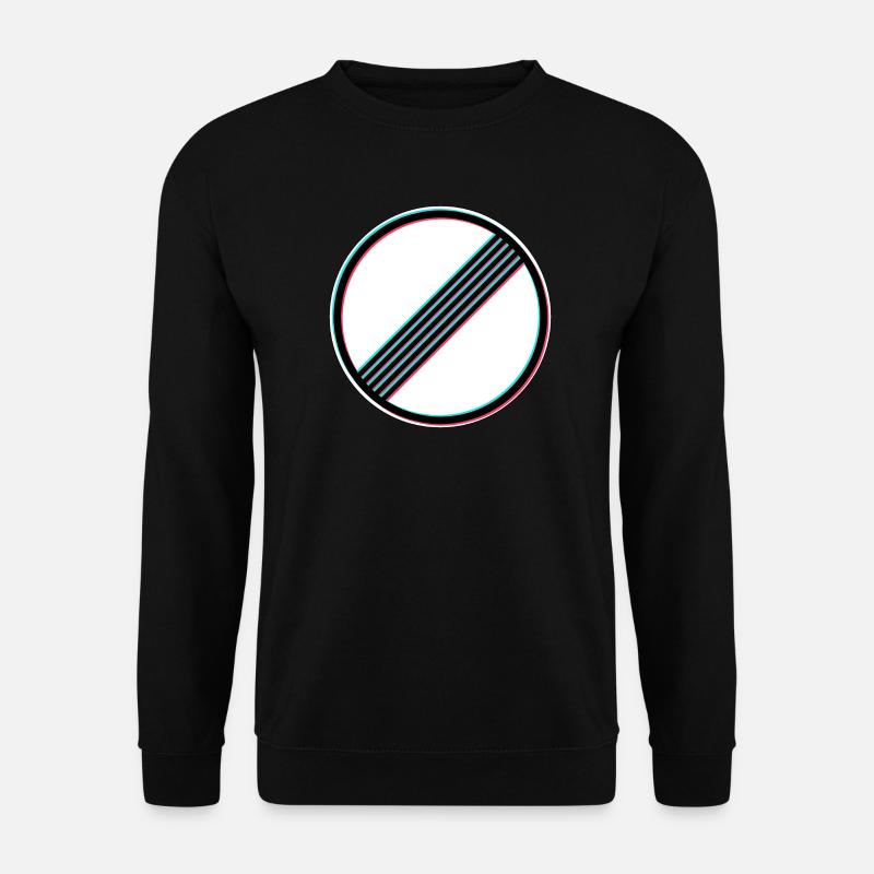 Unbegrenzt Glitch - Unisex Pullover - Schwarz