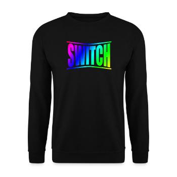 swich bdsm bondage disciplines - Unisex Sweatshirt - black - Front - Alina (178cm) & Michal (187cm)