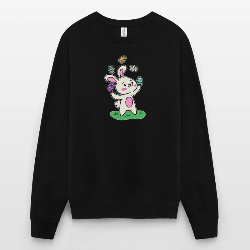 Easter bunny Easter bunny Easter eggs Happy Easter Unisex Sweatshirt