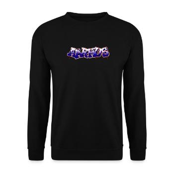 AARHUS - Sweat-shirt Unisexe - noir - Devant - Alina (178cm) & Michal (187cm)