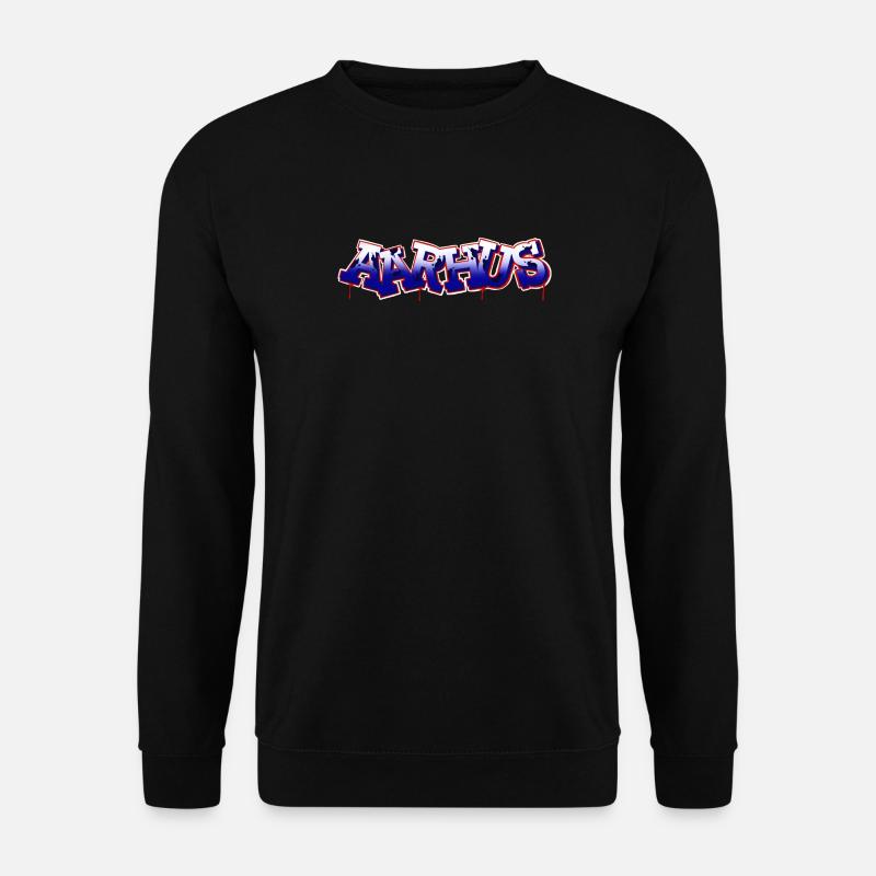 AARHUS - Unisex Sweatshirt - black