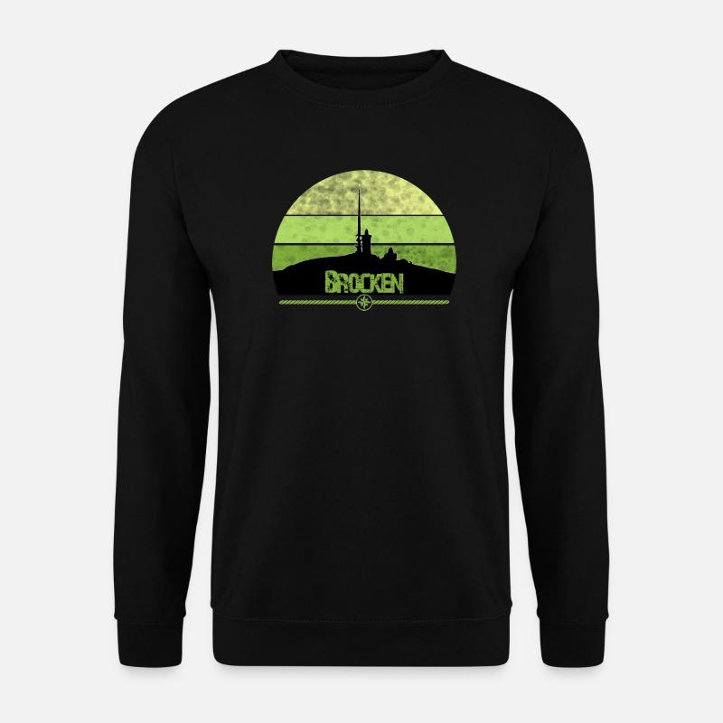 Harz Style - Brocken - Wir lieben den Harz - Unisex Pullover - Schwarz