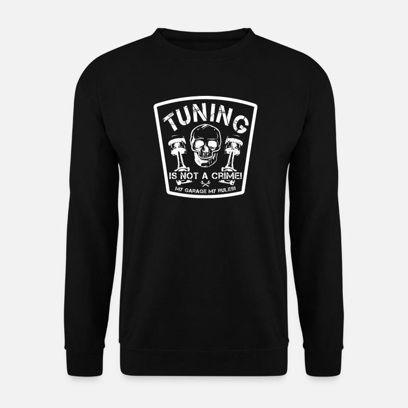 Tuning Tuner Autoschrauber - Unisex Pullover - Schwarz