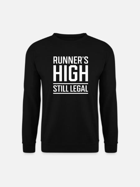 Runner’s High – Still Legal - Unisex Sweatshirt - black