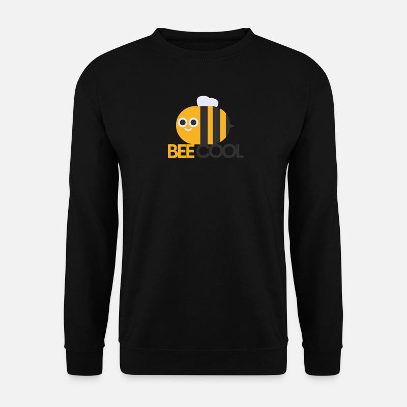 Bee cool - Coole Biene - Unisex Pullover - Schwarz