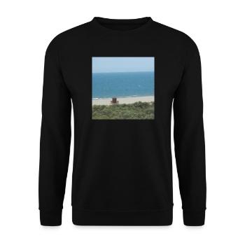 Plage Espagne Vacances Vacances Voyage Mer - Sweat-shirt Unisexe - noir - Devant - Alina (178cm) & Michal (187cm)