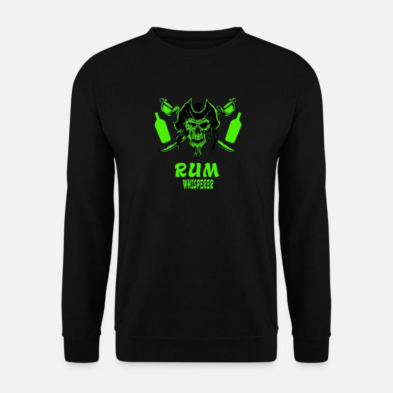 Rum Flüsterer - Unisex Pullover - Schwarz