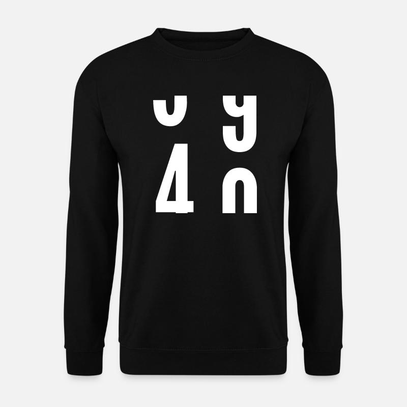 40 ans - Sweat-shirt Unisexe - noir