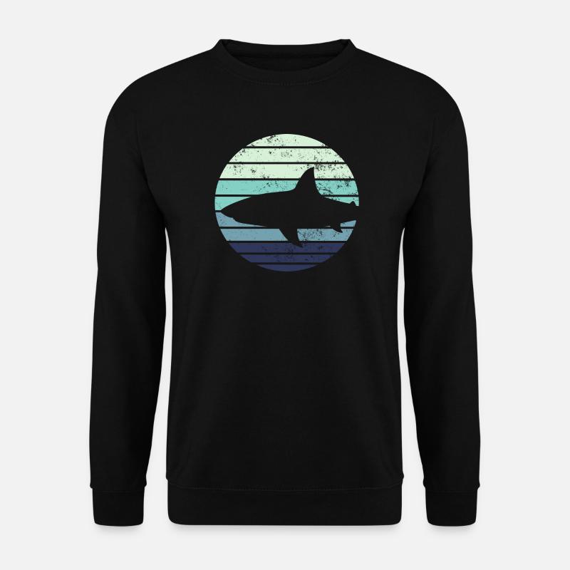Requins requins - Sweat-shirt Unisexe - noir