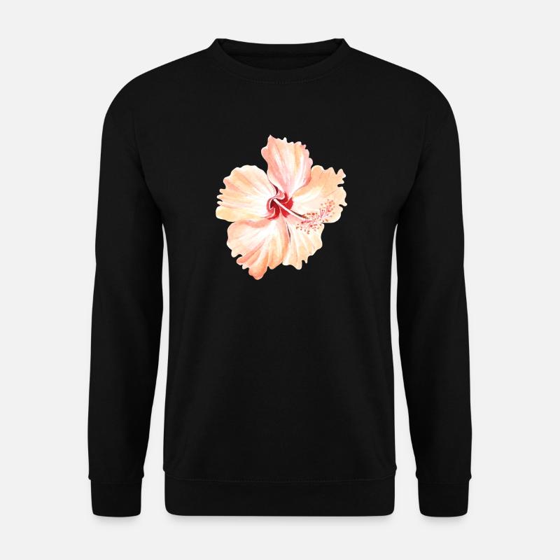 Blume - Unisex Pullover - Schwarz