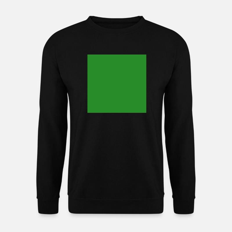 green background texture template personalize - Unisex Sweatshirt - black