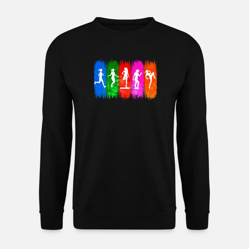 Fitnesstraining Fitnessstudio Workout Training - Unisex Pullover - Schwarz