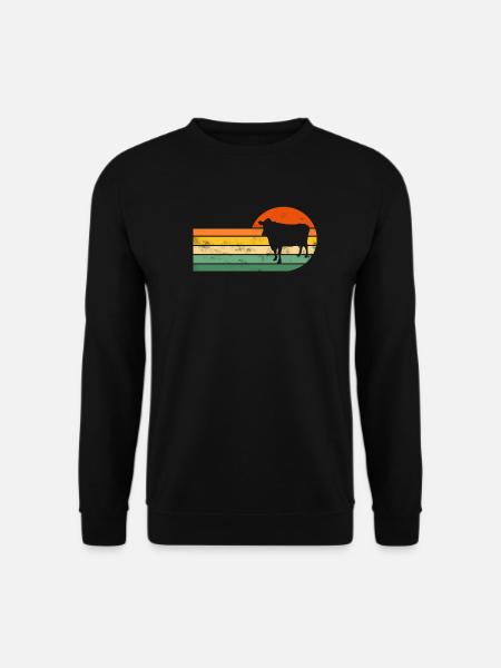 Vache Vaches - Sweat-shirt Unisexe - noir