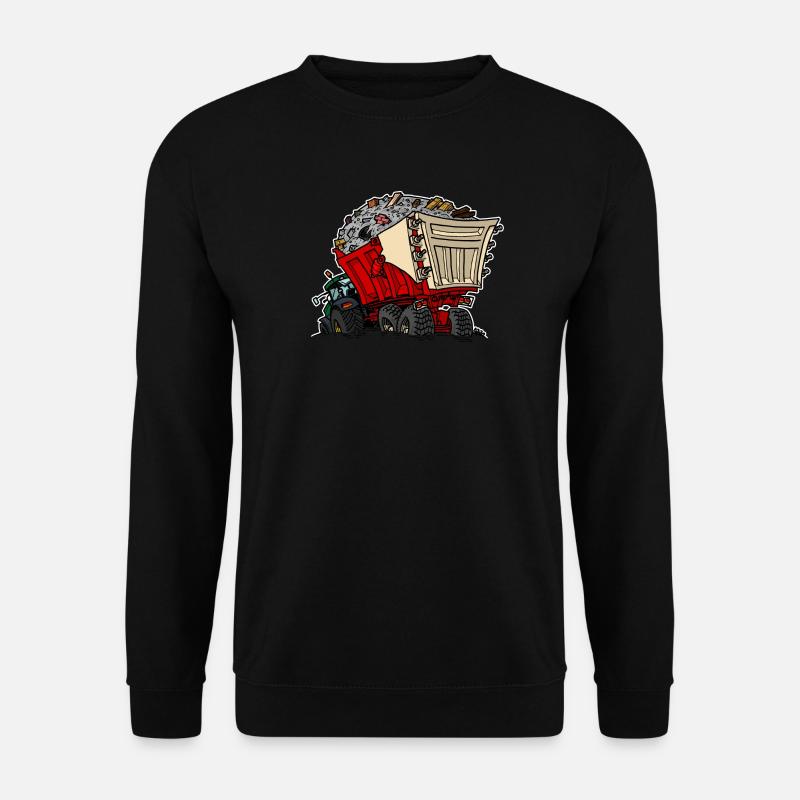 0956 Wagen RUIN - Unisex Pullover - Schwarz
