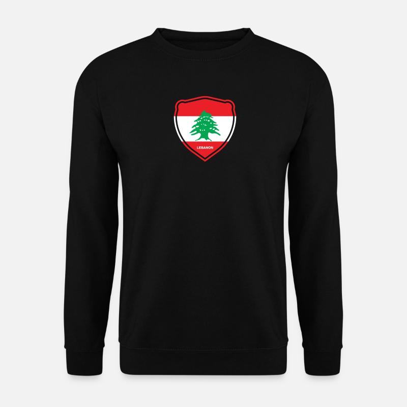 Libanon Beirut Libanese Libanesin Libanesisch LBN - Unisex Pullover - Schwarz