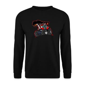 0961 Case - Unisex Sweatshirt - black - Front - Alina (178cm) & Michal (187cm)