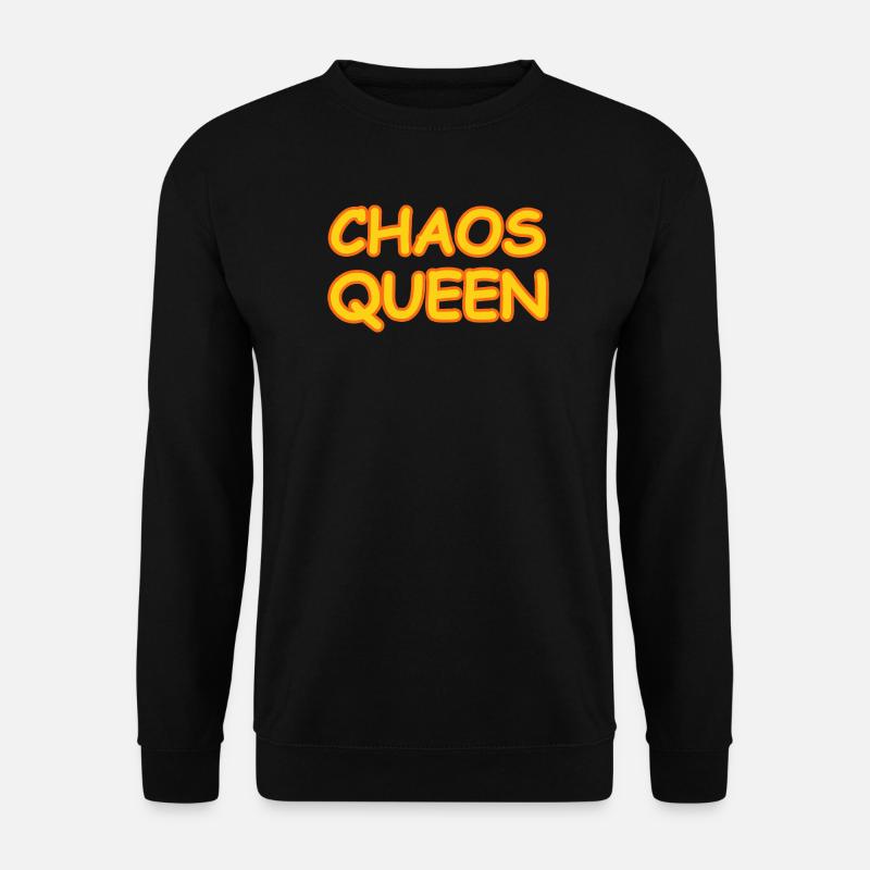 CHAOS QUEEN - Unisex Pullover - Schwarz
