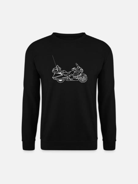 Gold Wing Motorrad - Unisex Pullover - Schwarz