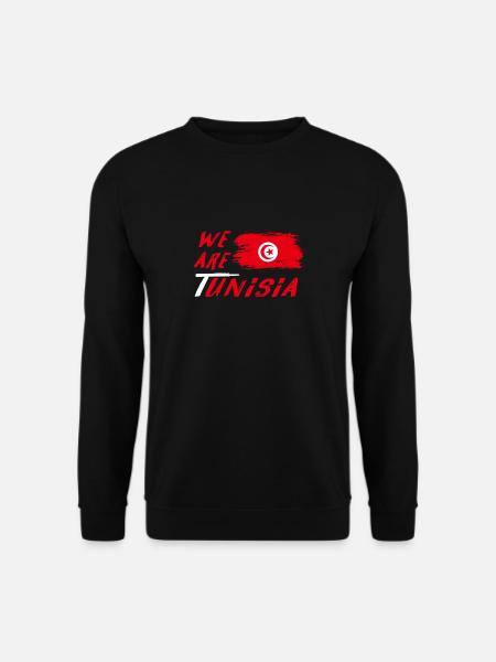 We are Tunisia design / gift idea - Unisex Sweatshirt - black