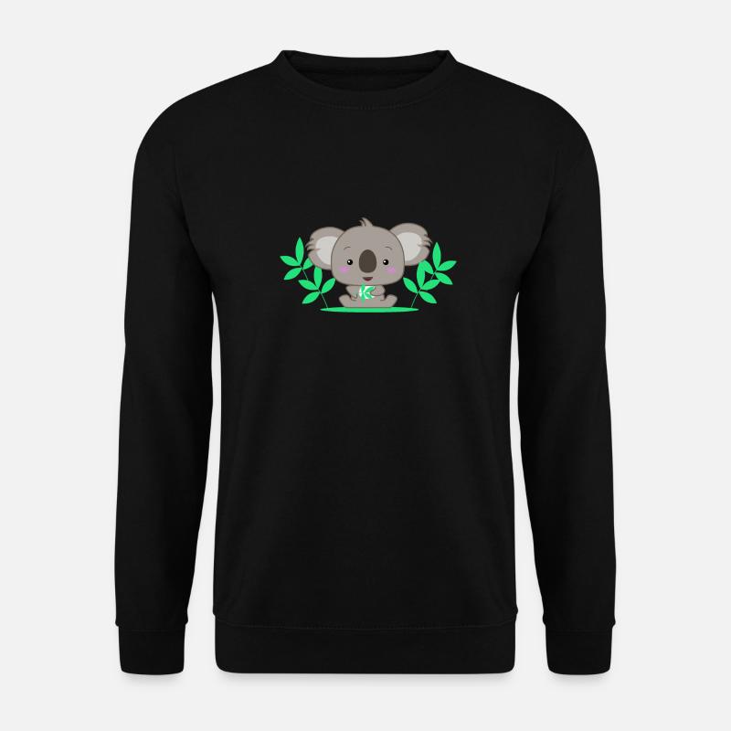 Niedlicher Koala Baby - Unisex Pullover - Schwarz