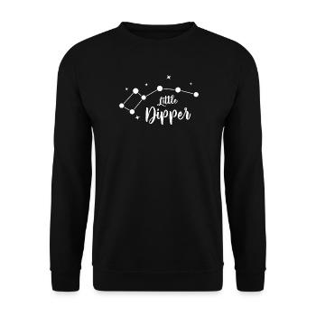 Étoiles de la Petite Ourse - Sweat-shirt Unisexe - noir - Devant - Alina (178cm) & Michal (187cm)