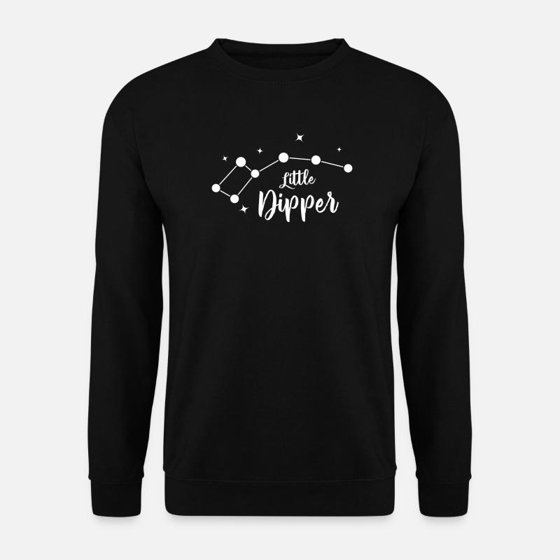 Little Dipper Stars - Unisex Sweatshirt - black