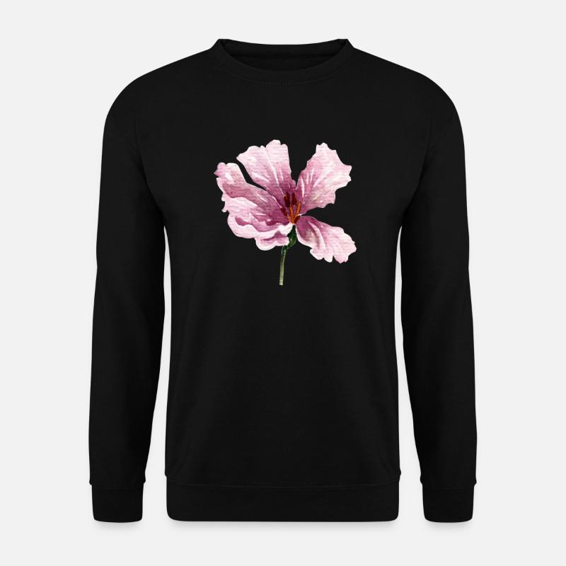 flower - Unisex Sweatshirt - black