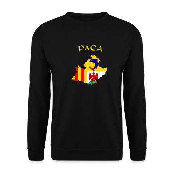 PACA - Unisex Sweatshirt - black - Front - Alina (178cm) & Michal (187cm)