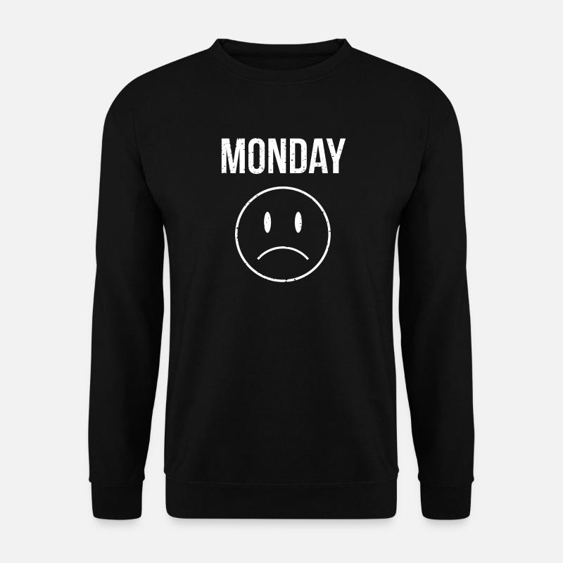Monday - Unisex Sweatshirt - black