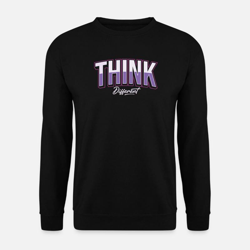 Think Different - Unisex Sweatshirt - black