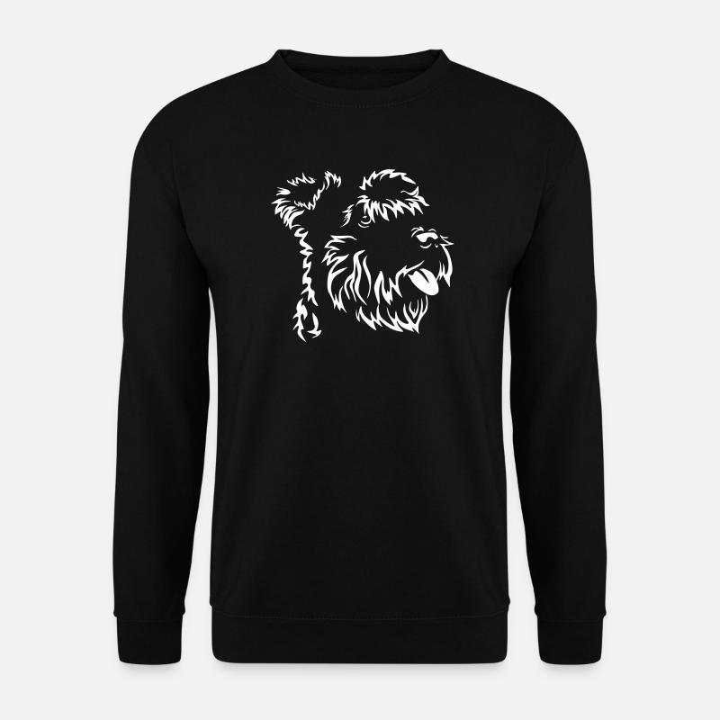Zwergschnauzer "Black Edition" - Unisex Pullover - Schwarz