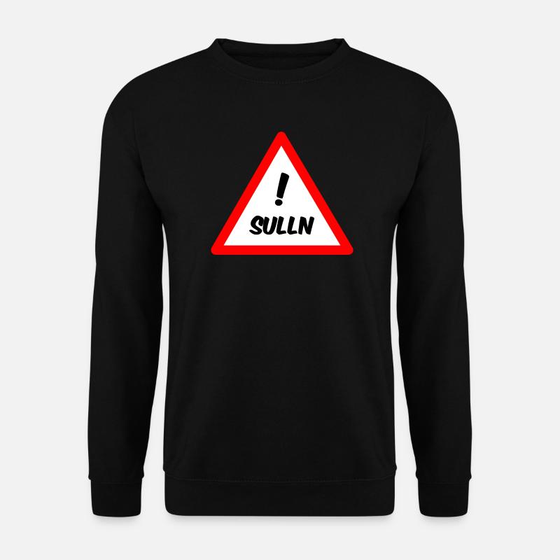 Achtung Sulln - Franken Shirt - Unisex Pullover - Schwarz