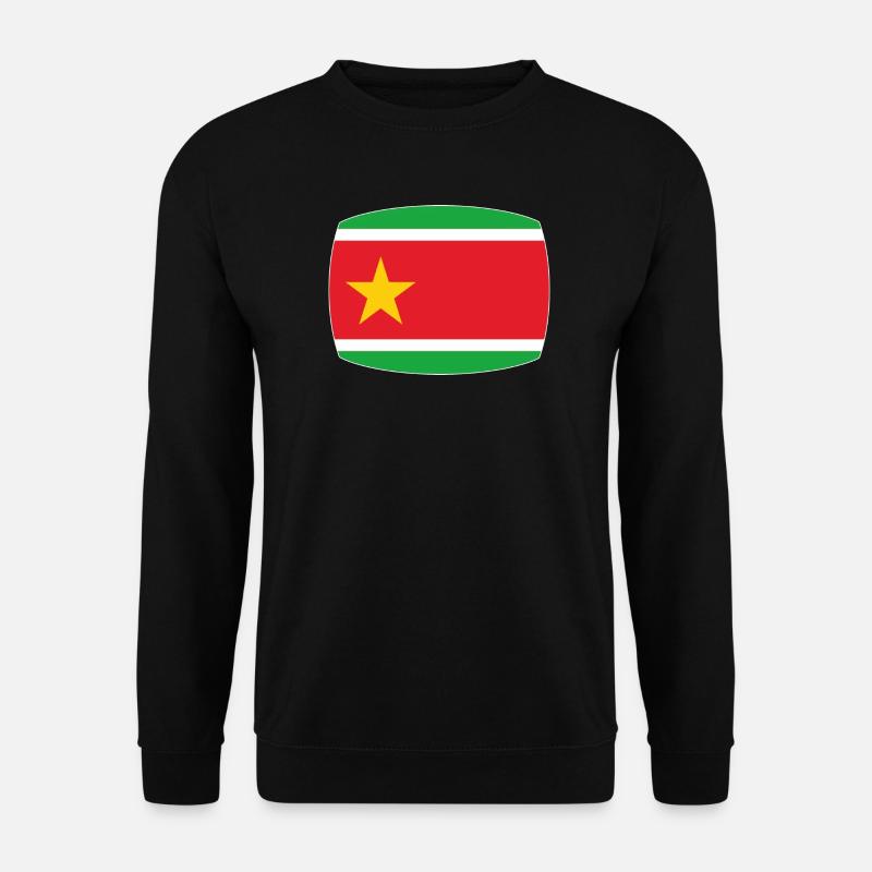 Flagge von Guadeloupe - Unisex Pullover - Schwarz