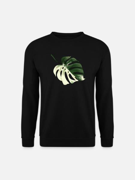 Conception premium Monstera - Sweat-shirt Unisexe - noir