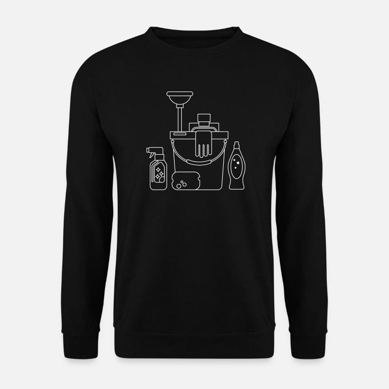 Putzeimer - Sweat-shirt Unisexe - noir