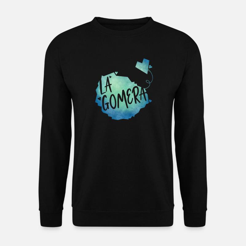 La Gomera - Unisex Pullover - Schwarz