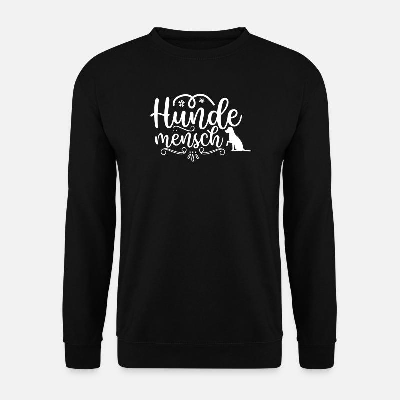 Hundemensch - Unisex Pullover - Schwarz