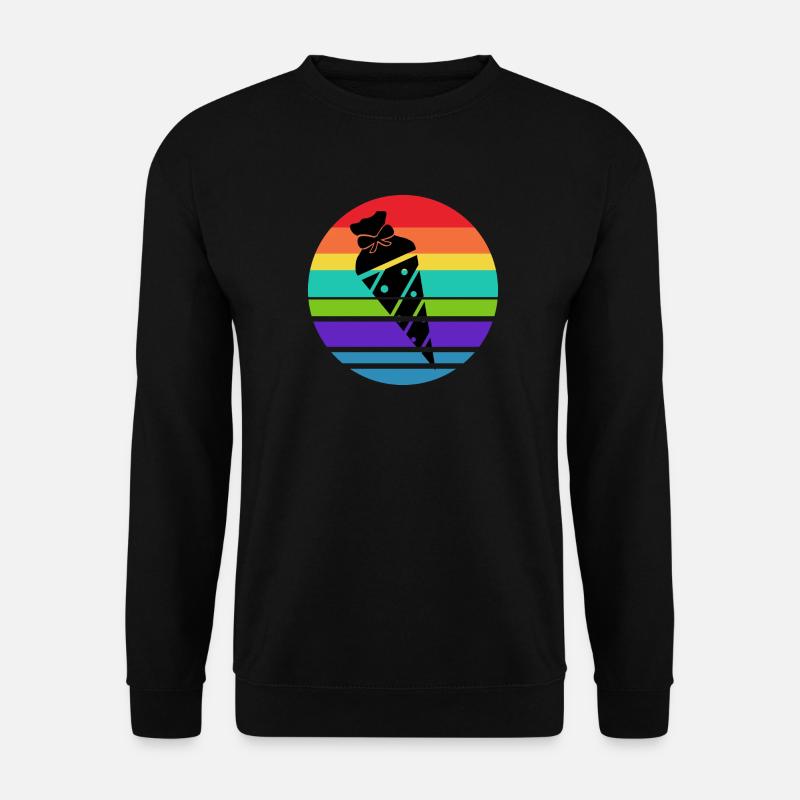 Schultüte Zuckertüte Schulanfang Schulbeginn - Unisex Pullover - Schwarz