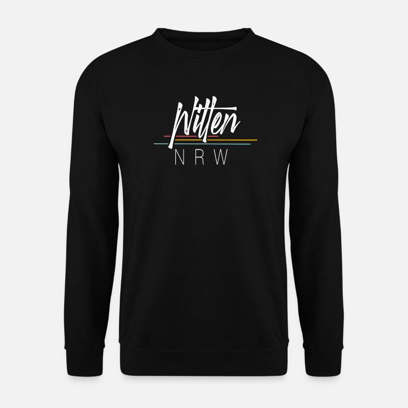 Witten NRW - Unisex Pullover - Schwarz