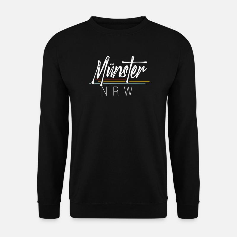 Münster Nrw - Unisex Pullover - Schwarz