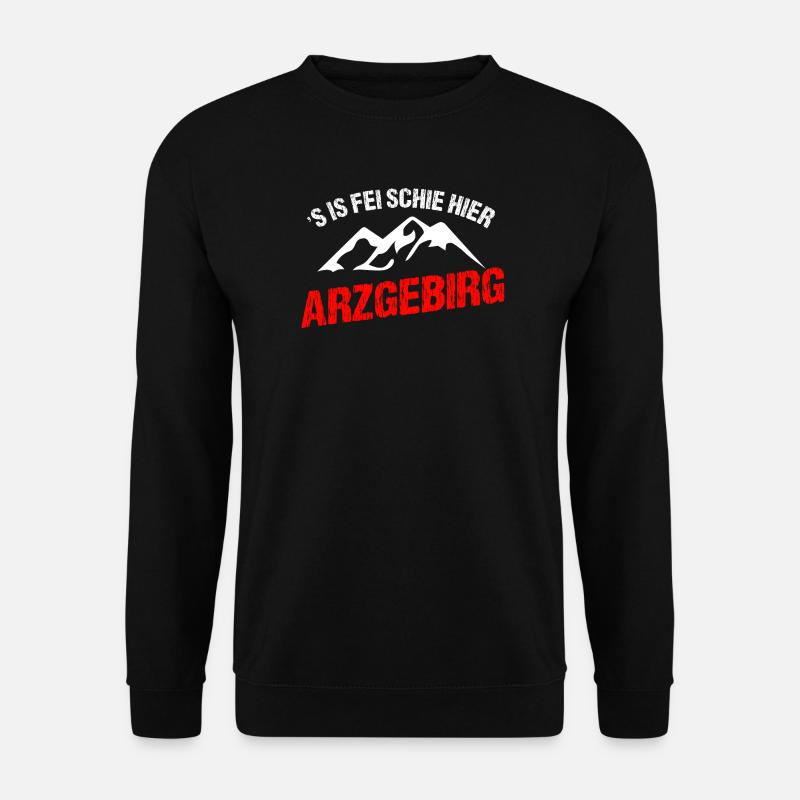 is fei schie hier - Unisex Pullover - Schwarz